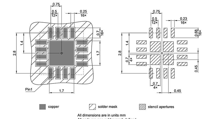 PG-VQFN-16-800_Footprint Drawing