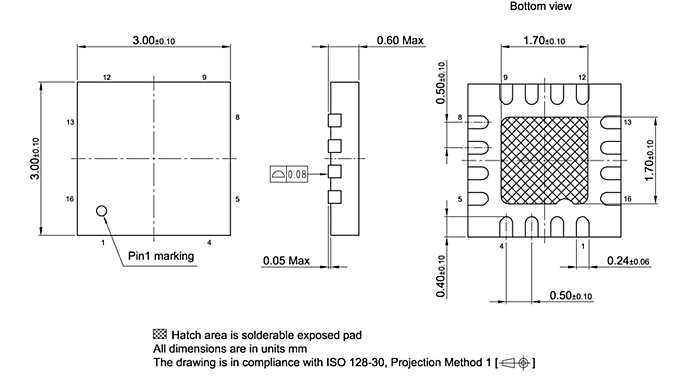 PG-VQFN-16-800_Package Outline