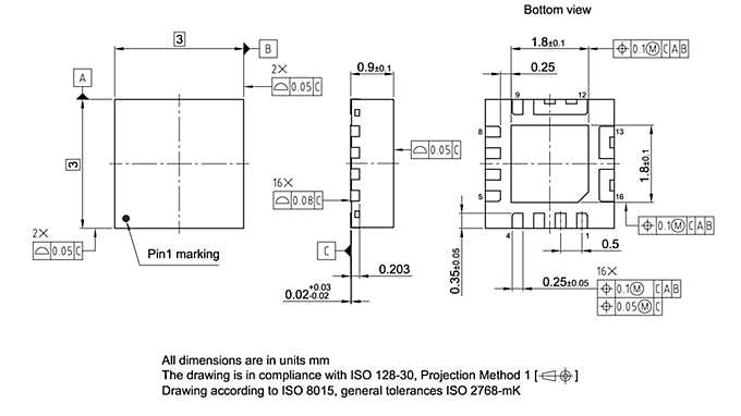 PG-VQFN-16-905_Package Outline