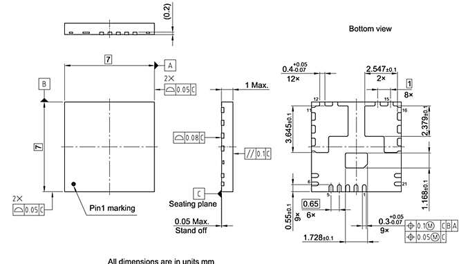 PG-VQFN-21-1_Package Outline