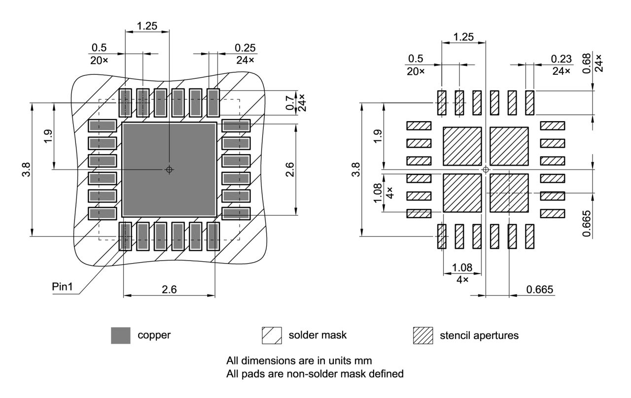 PG-VQFN-24-19_Footprint Drawing