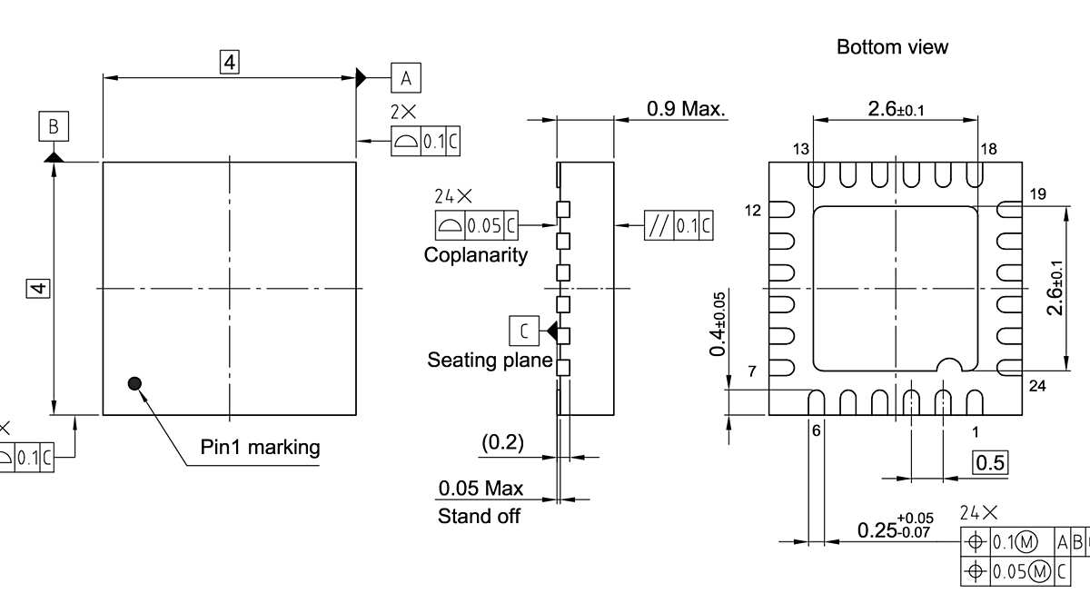 PG-VQFN-24-19_Package Outline