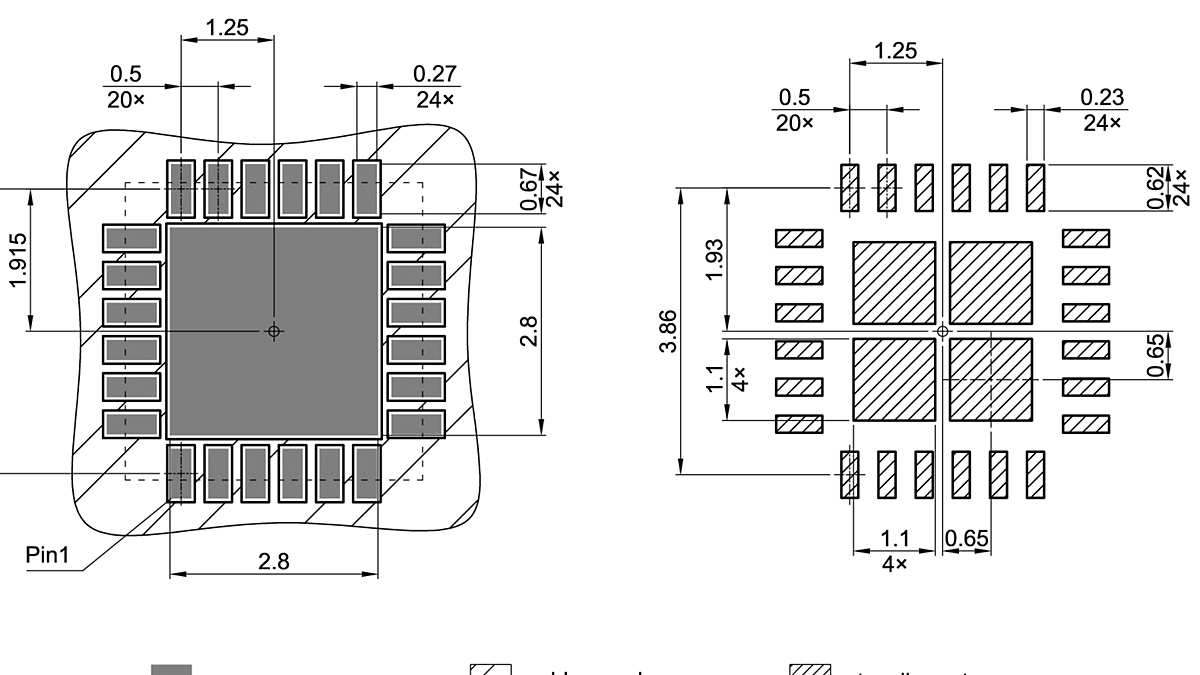 PG-VQFN-24-21_Footprint Drawing