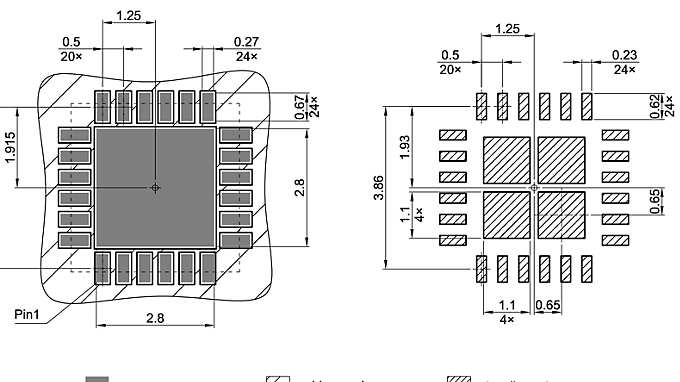 PG-VQFN-24-21_Footprint Drawing
