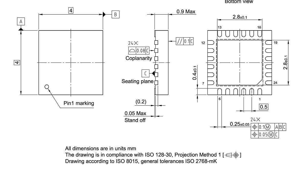 PG-VQFN-24-21_Package Outline