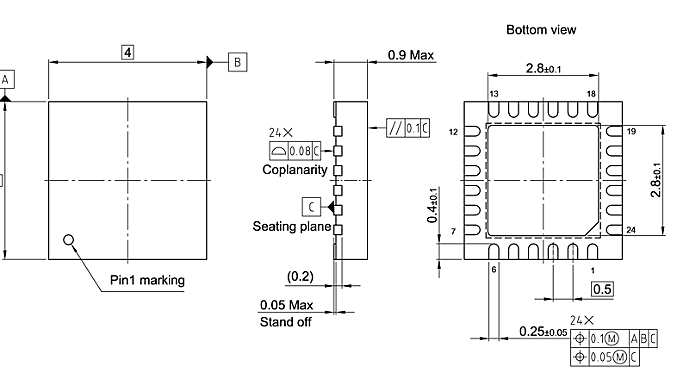 PG-VQFN-24-21_Package Outline
