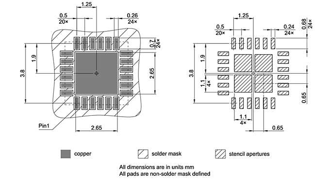 PG-VQFN-24-800_Footprint Drawing
