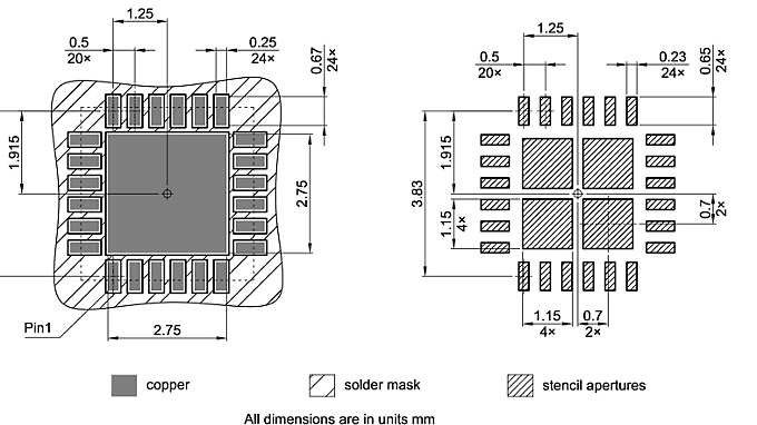 PG-VQFN-24-802_Footprint Drawing