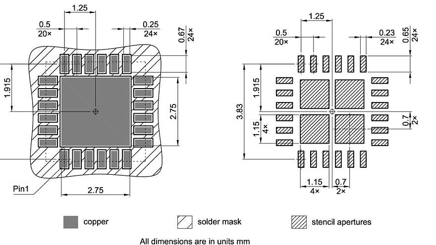 PG-VQFN-24-802_Footprint Drawing