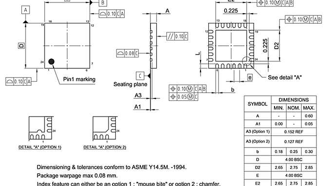 PG-VQFN-24-802_Package Outline