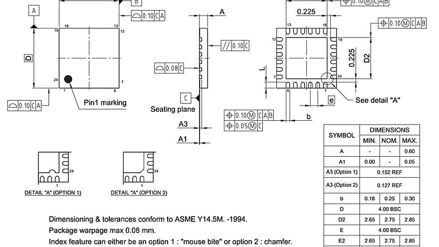 PG-VQFN-24-802_Package Outline