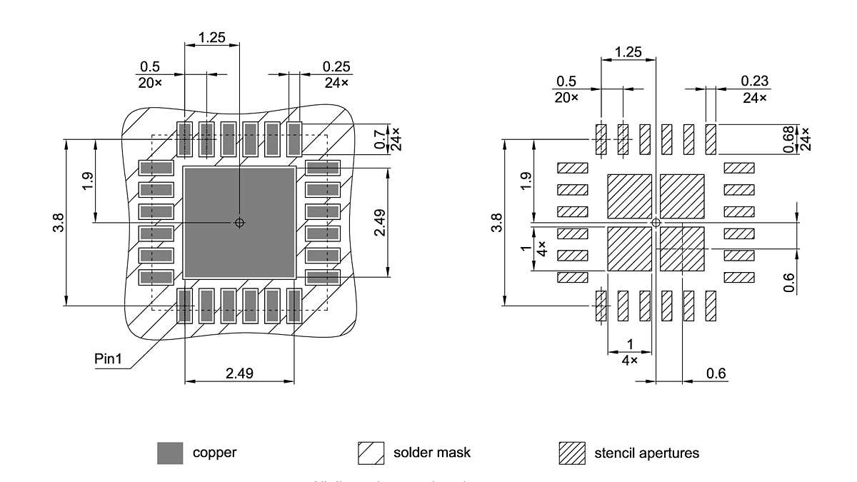 PG-VQFN-24-803_Footprint Drawing
