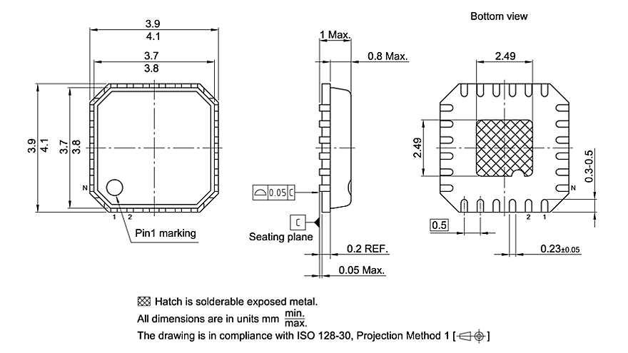 PG-VQFN-24-803_Package Outline