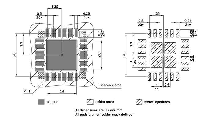 PG-VQFN-24-804_Footprint Drawing