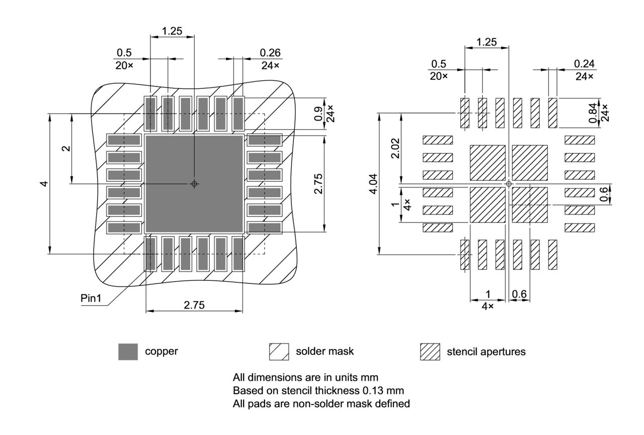 PG-VQFN-24-808_Footprint Drawing