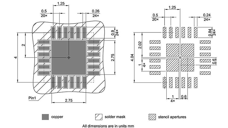 PG-VQFN-24-808_Footprint Drawing