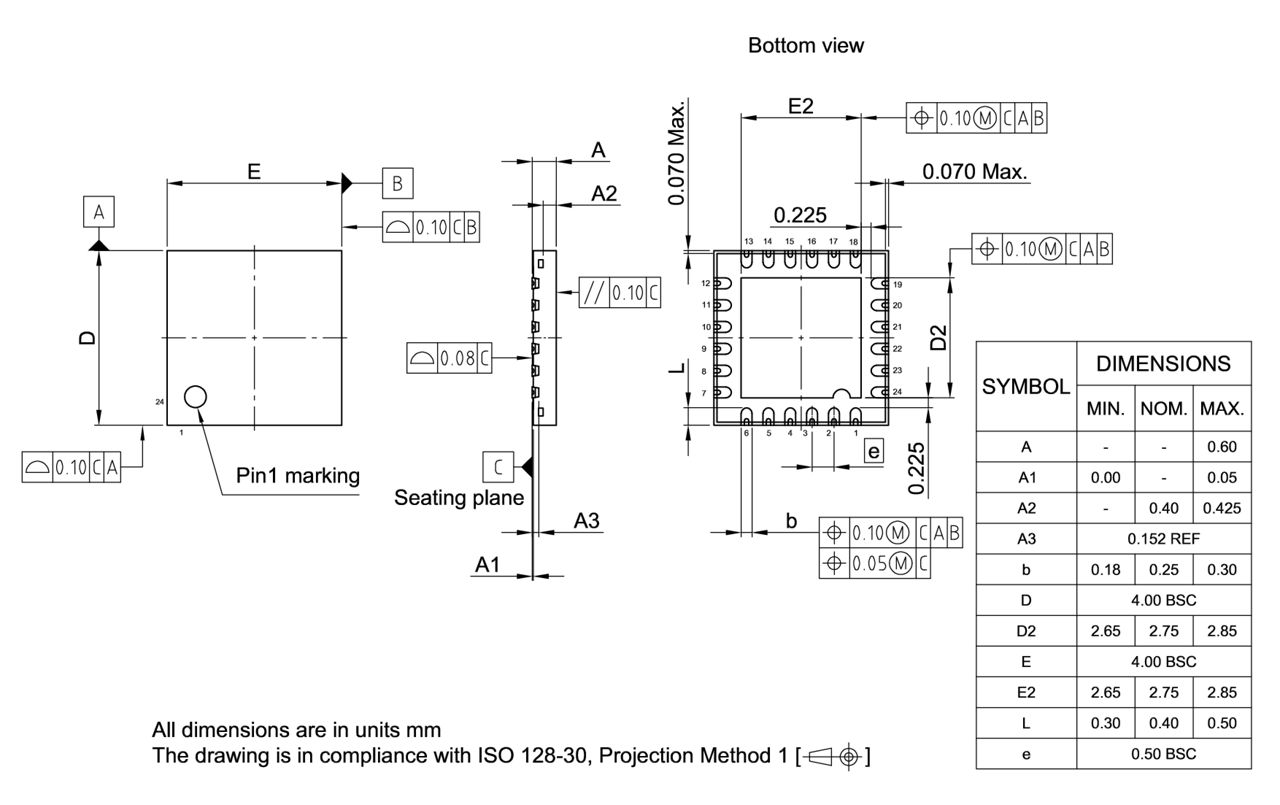PG-VQFN-24-808_Package Outline