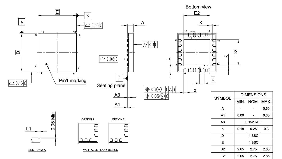 PG-VQFN-24-809_Package Outline