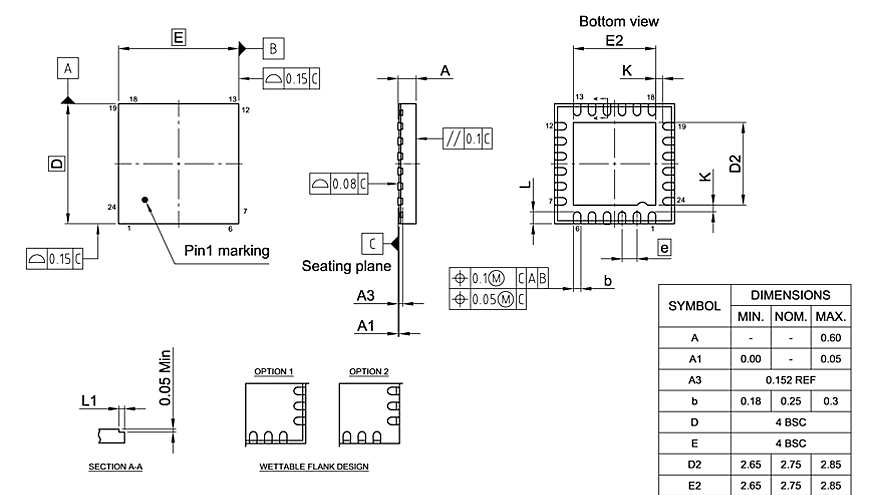 PG-VQFN-24-809_Package Outline
