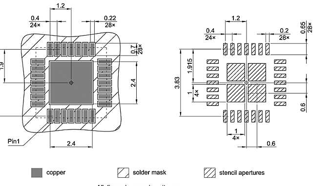 PG-VQFN-28-800_Footprint Drawing