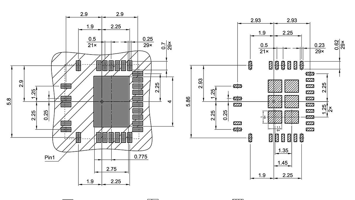 PG-VQFN-29-1_Footprint Drawing