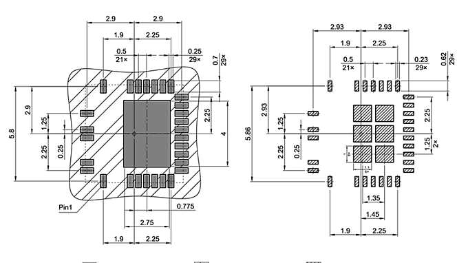 PG-VQFN-29-1_Footprint Drawing
