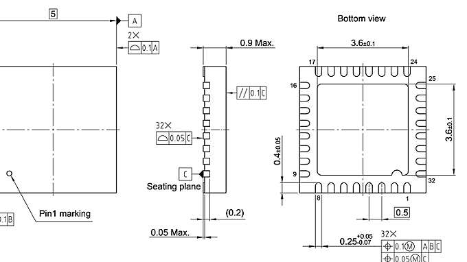 PG-VQFN-32-13_Package Outline