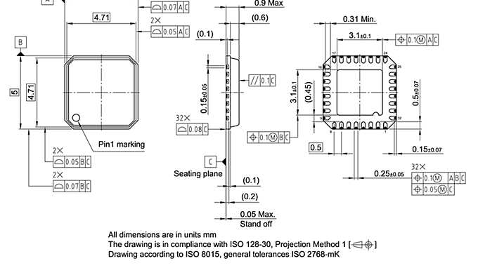 PG-VQFN-32-21_Package Outline