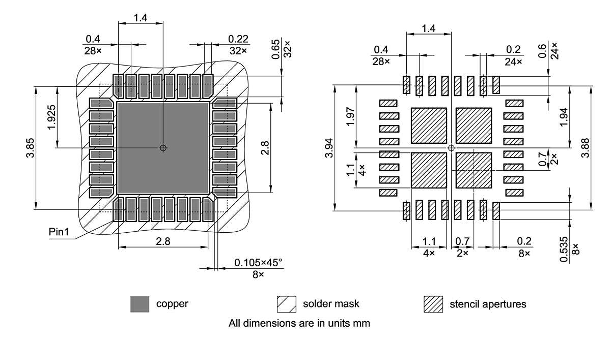 PG-VQFN-32-22_Footprint Drawing