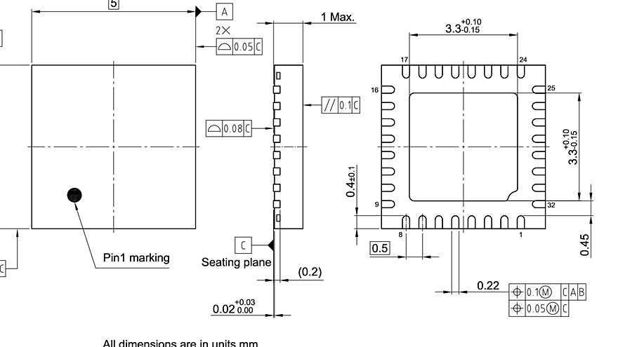 PG-VQFN-32-23_Package Outline