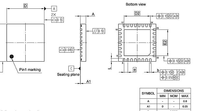 PG-VQFN-32-811_Package Outline