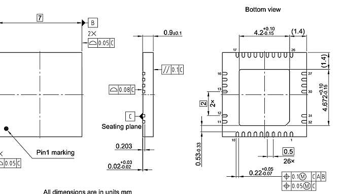 PG-VQFN-32-900_Package Outline