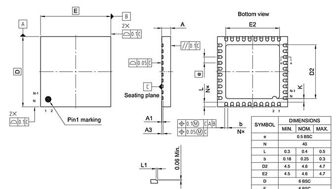 PG-VQFN-40-27_Package Outline