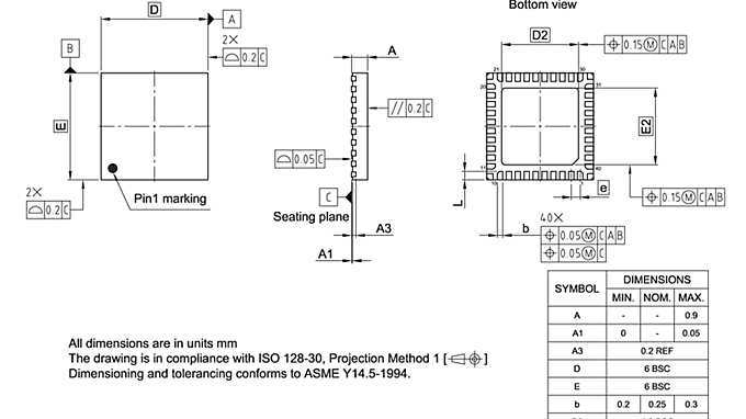 PG-VQFN-40-808_Package Outline