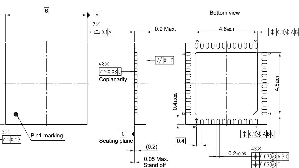 PG-VQFN-48-63_Package Outline