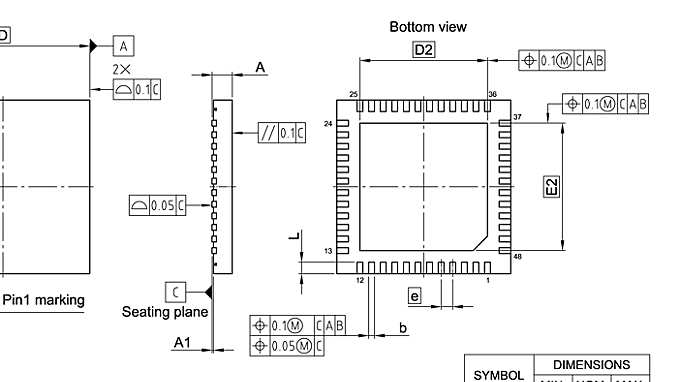 PG-VQFN-48-810_Package Outline
