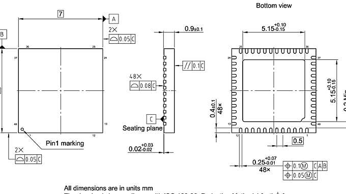 PG-VQFN-48-903_Package Outline