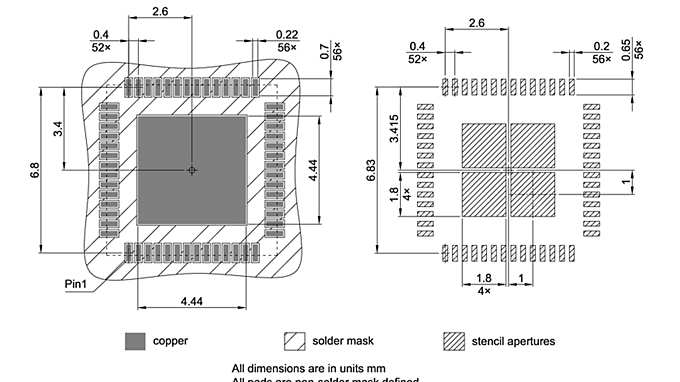 PG-VQFN-56-804_Footprint Drawing