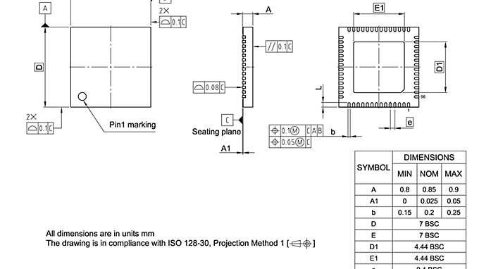 PG-VQFN-56-804_Package Outline