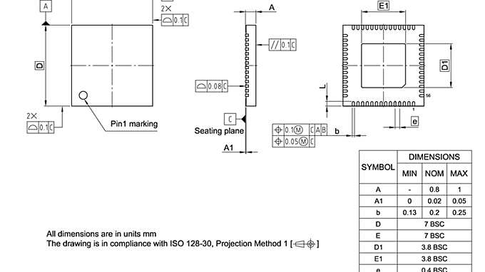 PG-VQFN-56-805_Package Outline