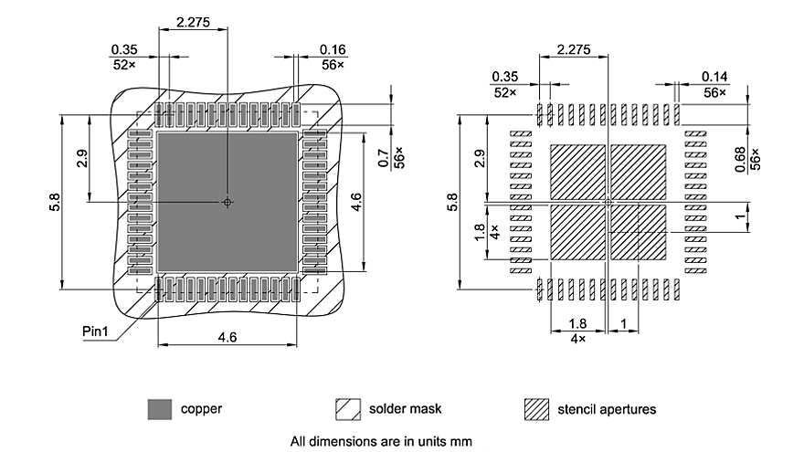 PG-VQFN-56-809_Footprint Drawing