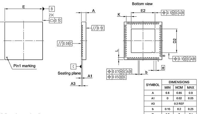 PG-VQFN-60-800_Package Outline