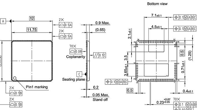 PG-VQFN-70-2_Package Outline