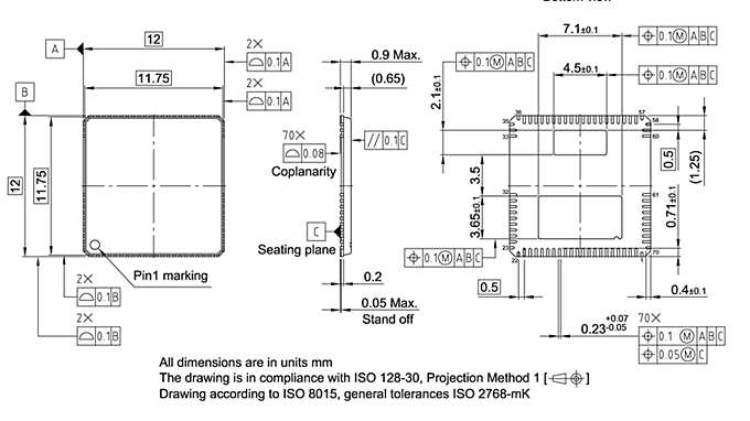 PG-VQFN-70-5_Package Outline
