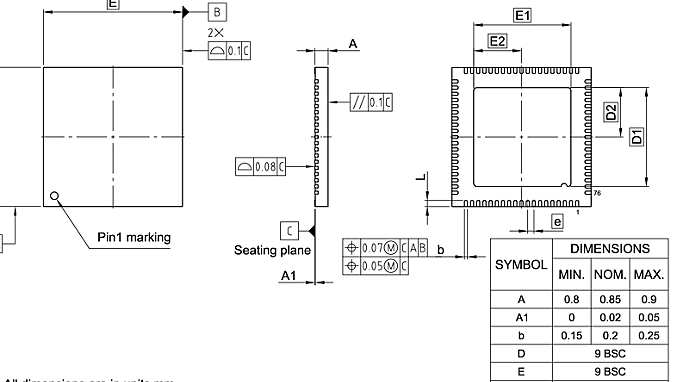 PG-VQFN-76-800_Package Outline