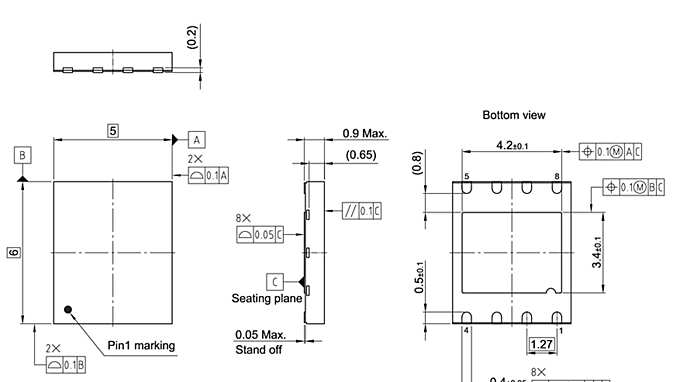 PG-VQFN-8-7_Package Outline