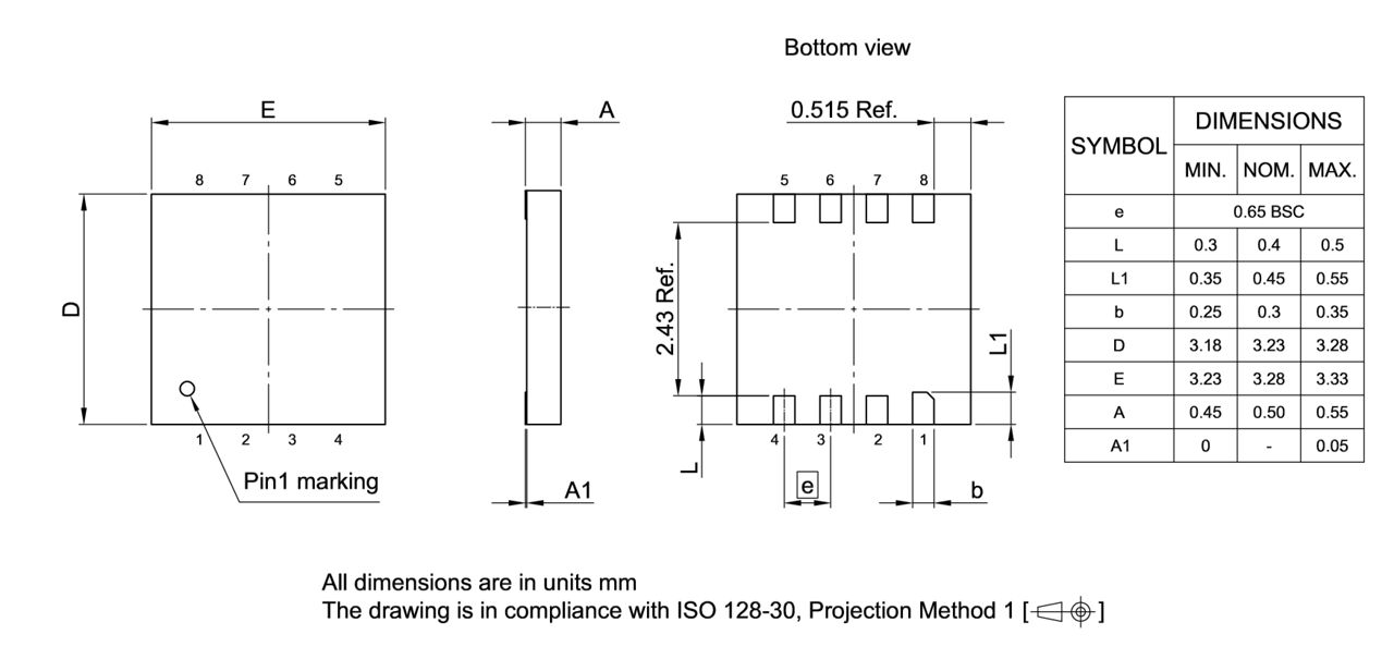 PG-VQFN-8-800_Package Outline