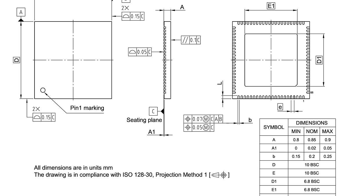 PG-VQFN-88-801_Package Outline