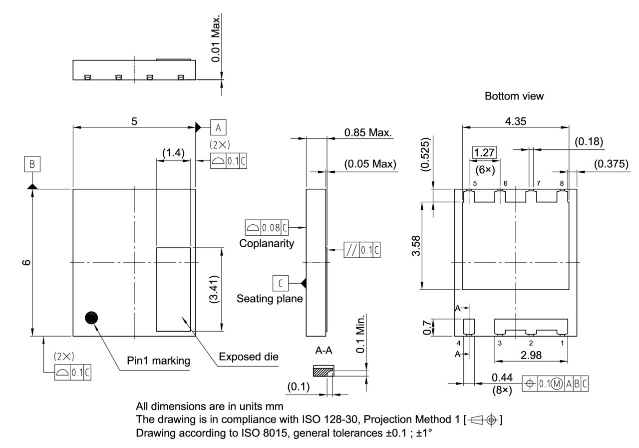 PG-VRDFN-8-3_Package Outline