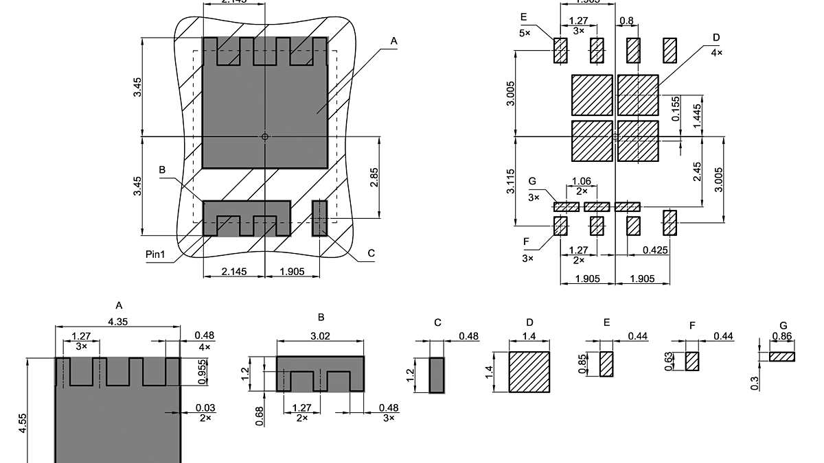 PG-VRDFN-8-4_Footprint Drawing